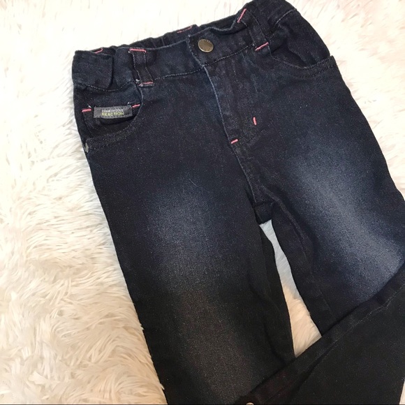 🍂 Kenneth Cole Toddler Girl Straight Jeans 🍂 - Picture 3 of 8